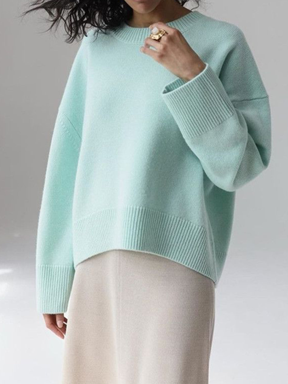 Suéter Tipo Oversized