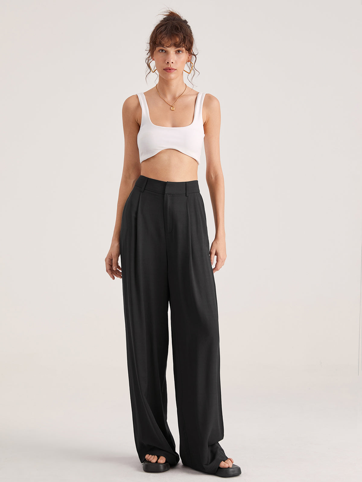 Pantalones de Talle Alto