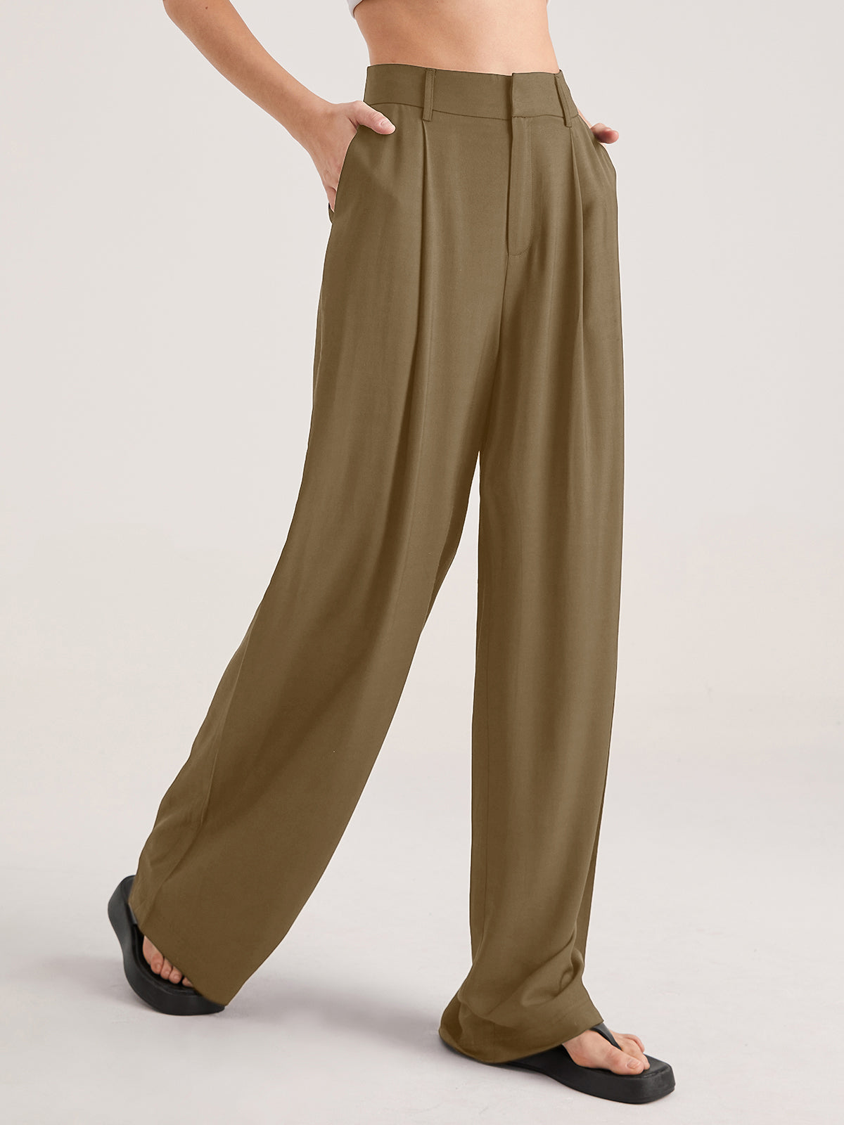 Pantalones de Talle Alto