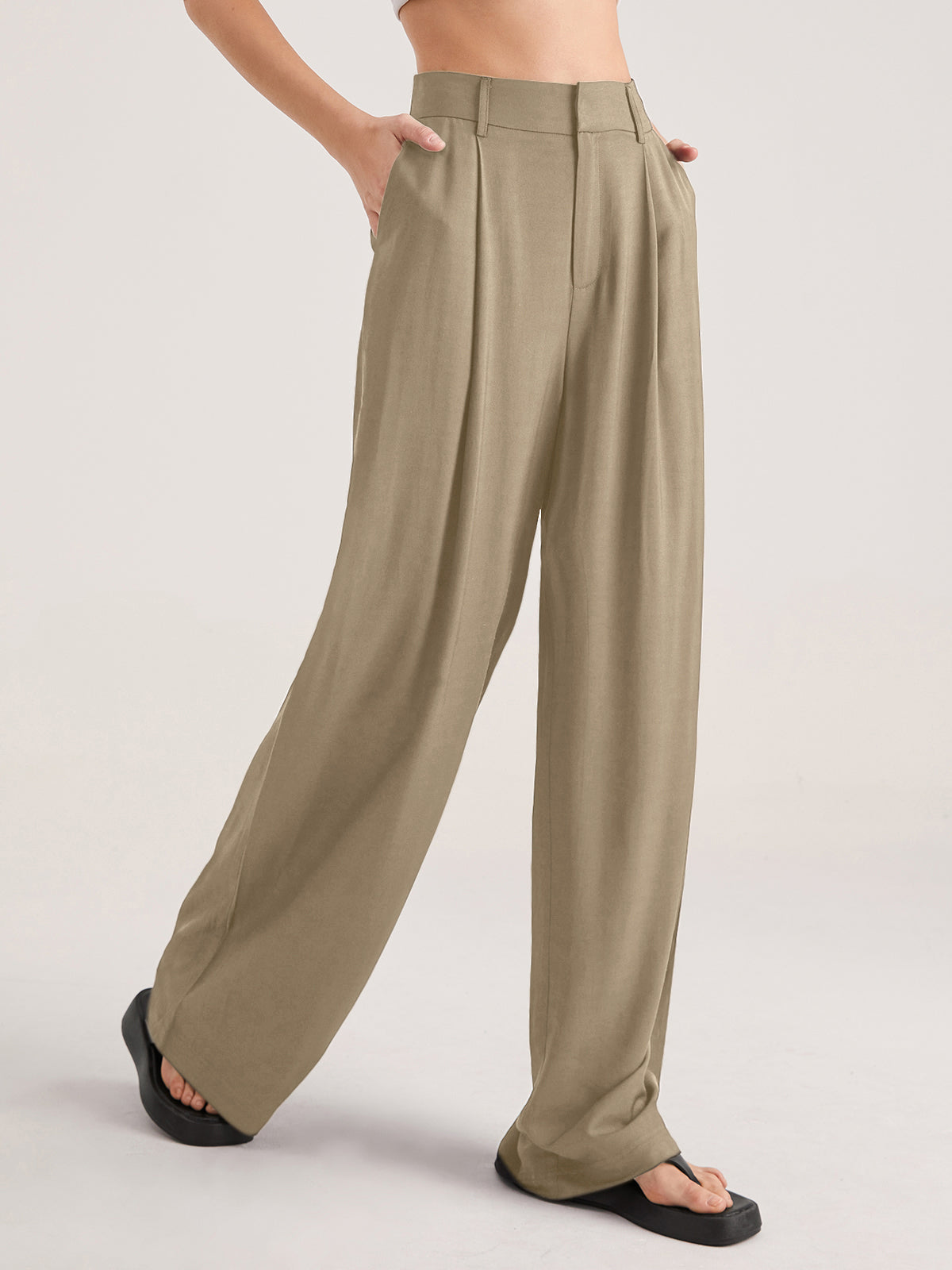 Pantalones de Talle Alto