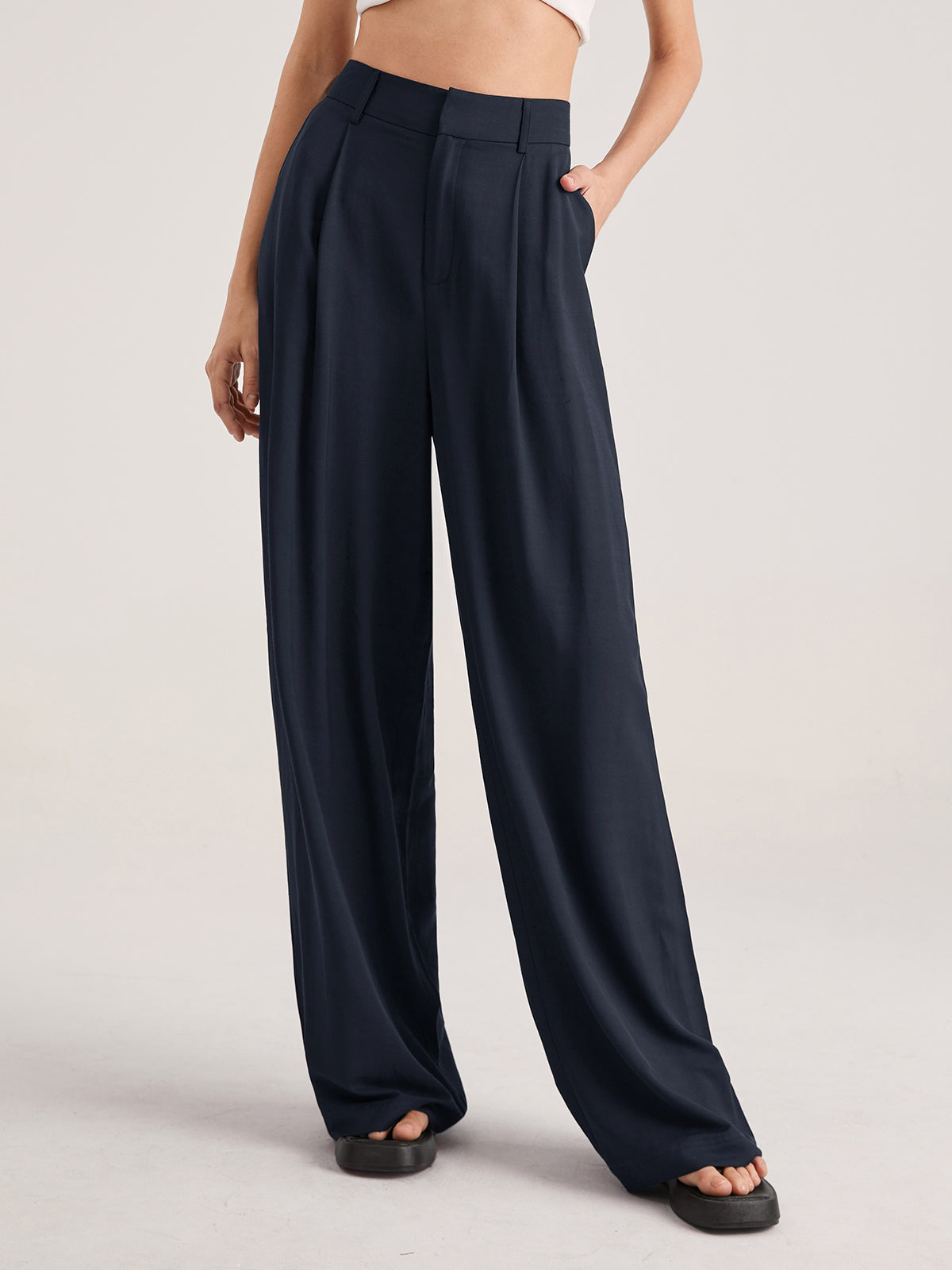 Pantalones de Talle Alto
