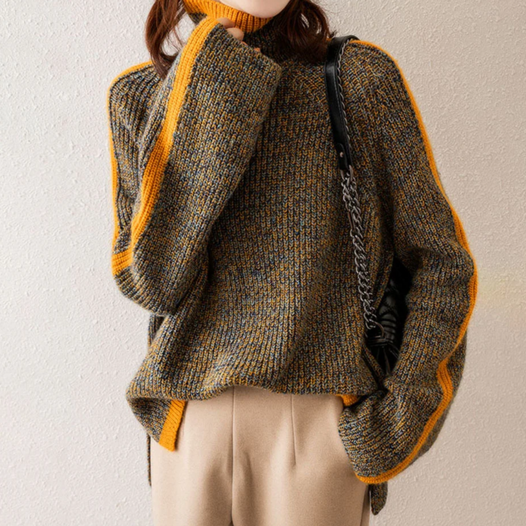 Giulia™ Suéter con Rayas Oversize