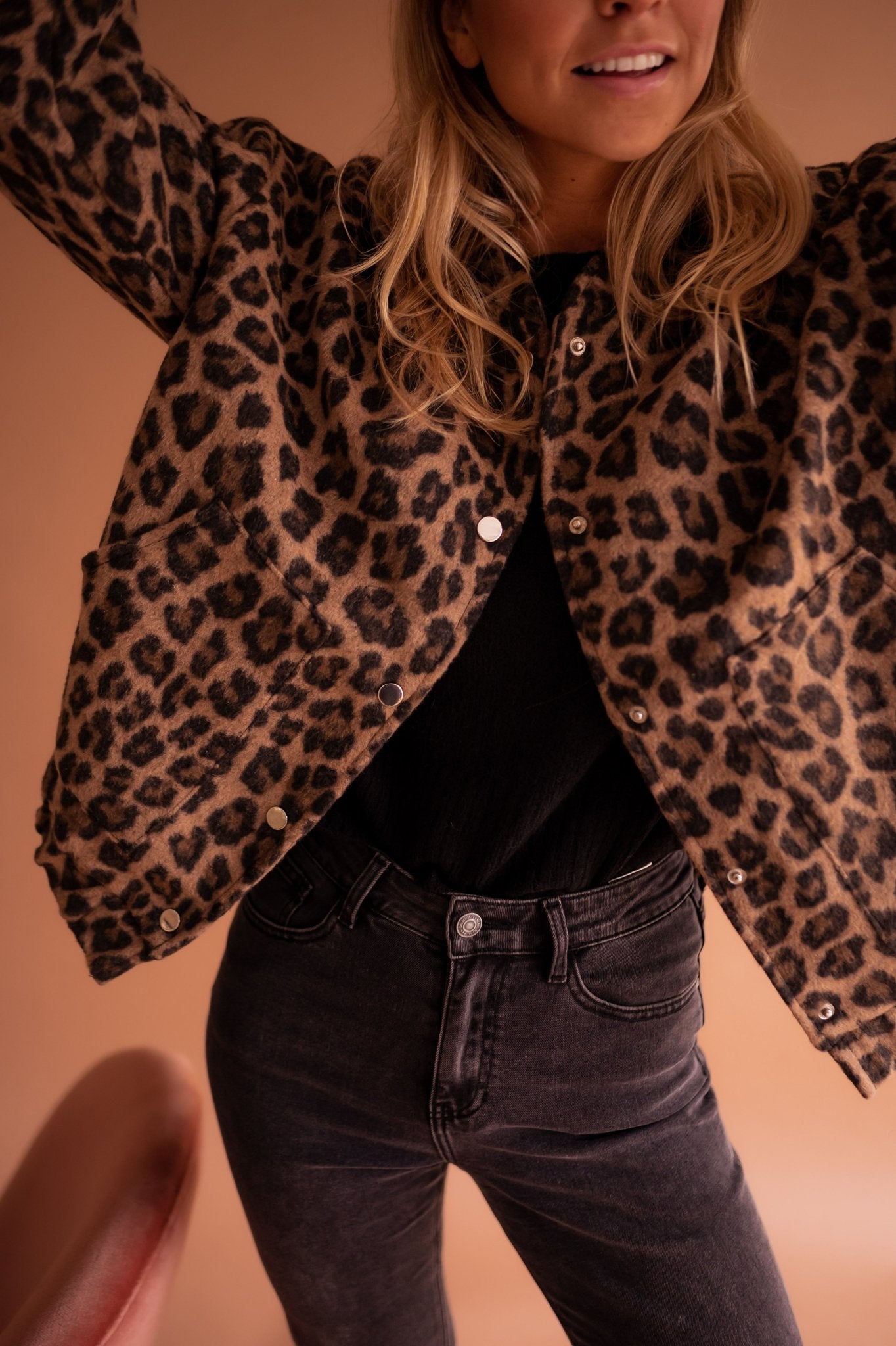 Claudia - Chaqueta de leopardo