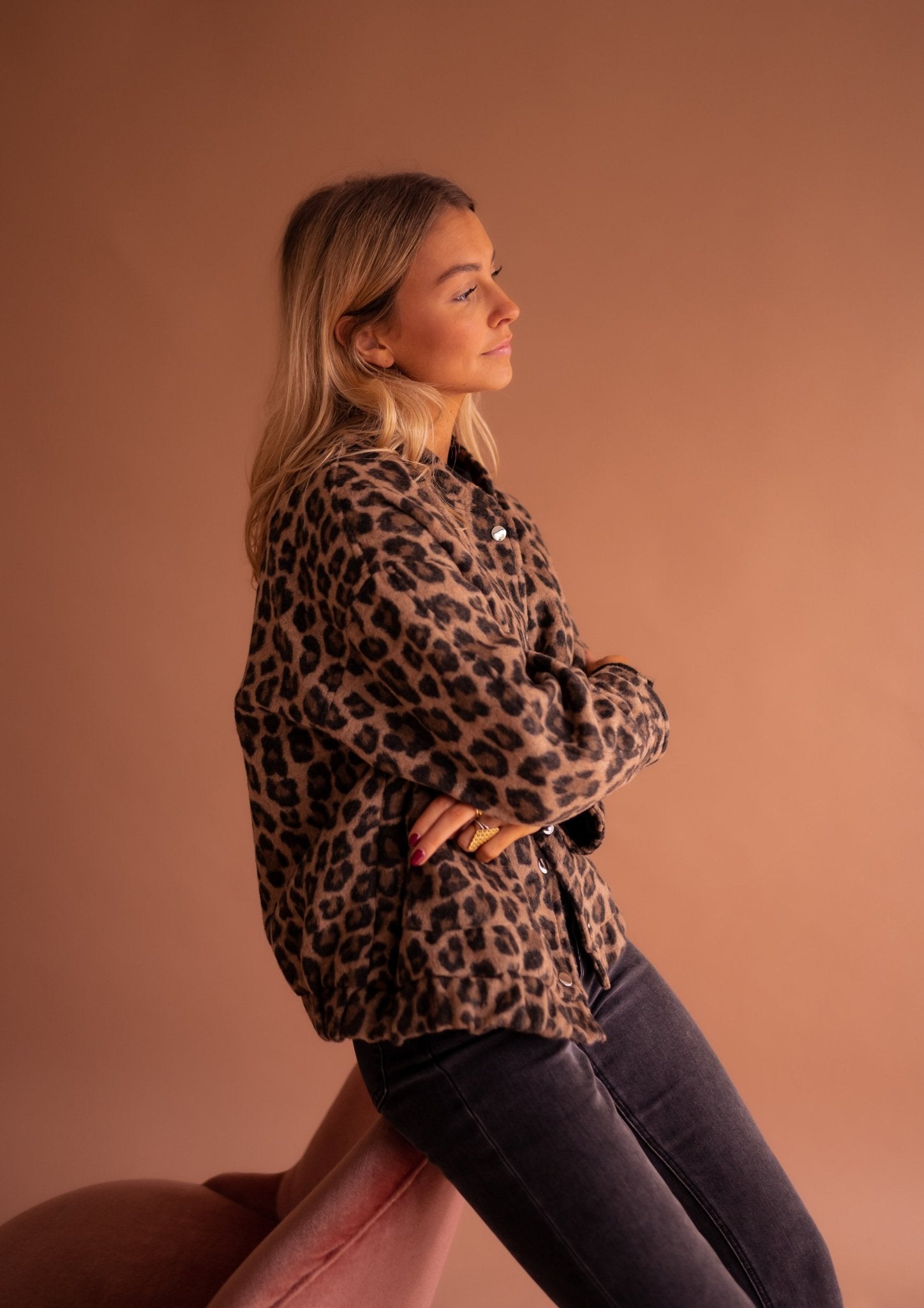 Claudia - Chaqueta de leopardo