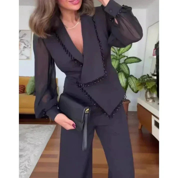 Estela| Elegante Conjunto de Dos Piezas